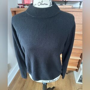 Casual Corner black turtleneck sweater in EUC